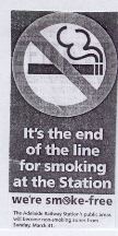 Smoke-free poster