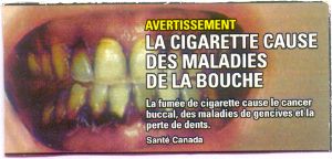 Canadian Health Warning