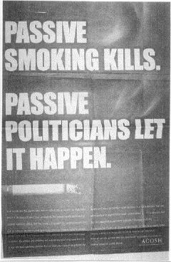 Passive Smoking Poster